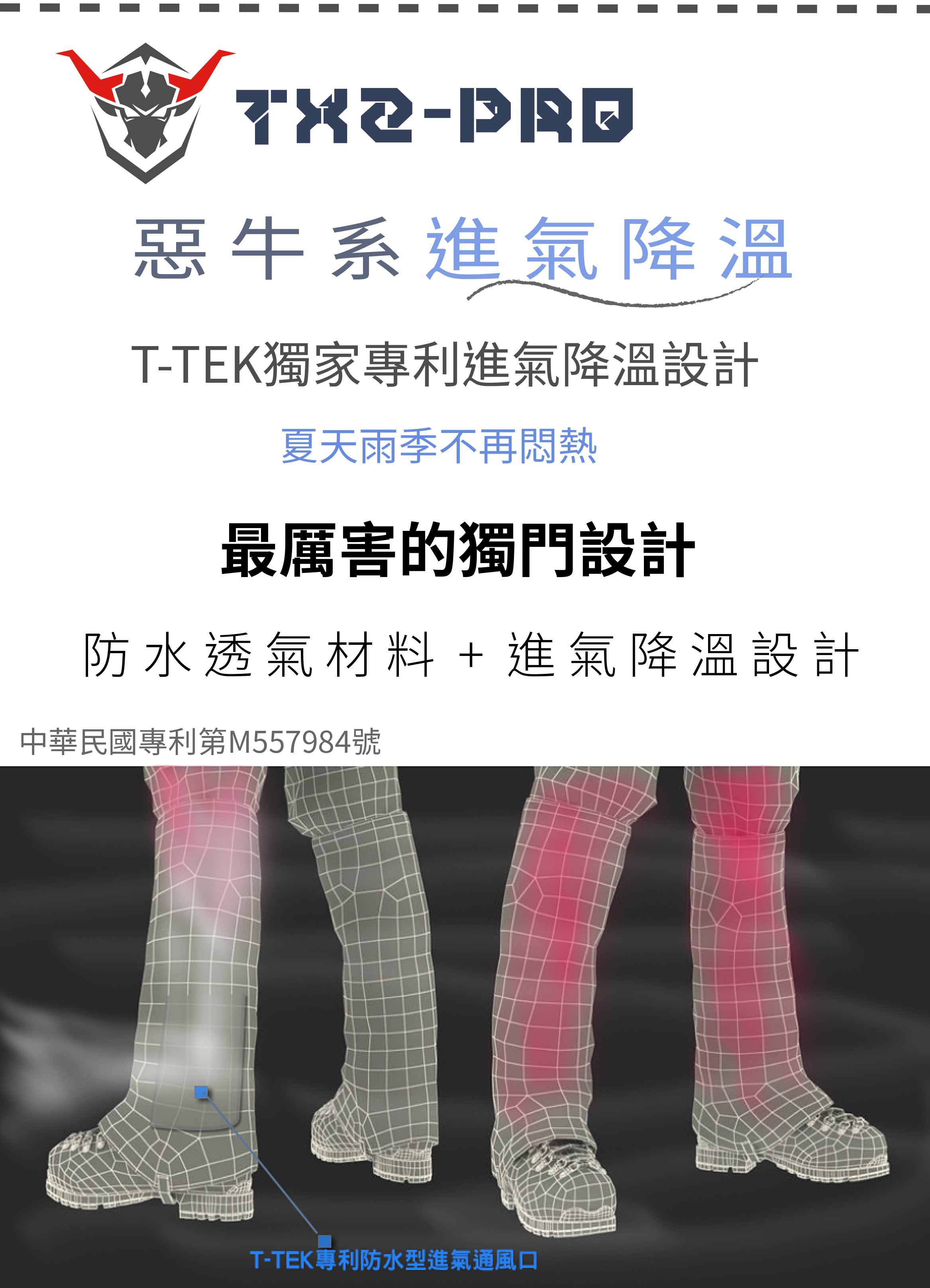 防水透氣外套/TXR3-LITE進氣降溫型騎士防水透濕機能套